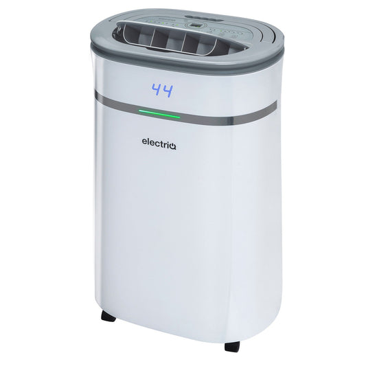 electriQ 12L Low-Energy Quiet Laundry Dehumidifier - White