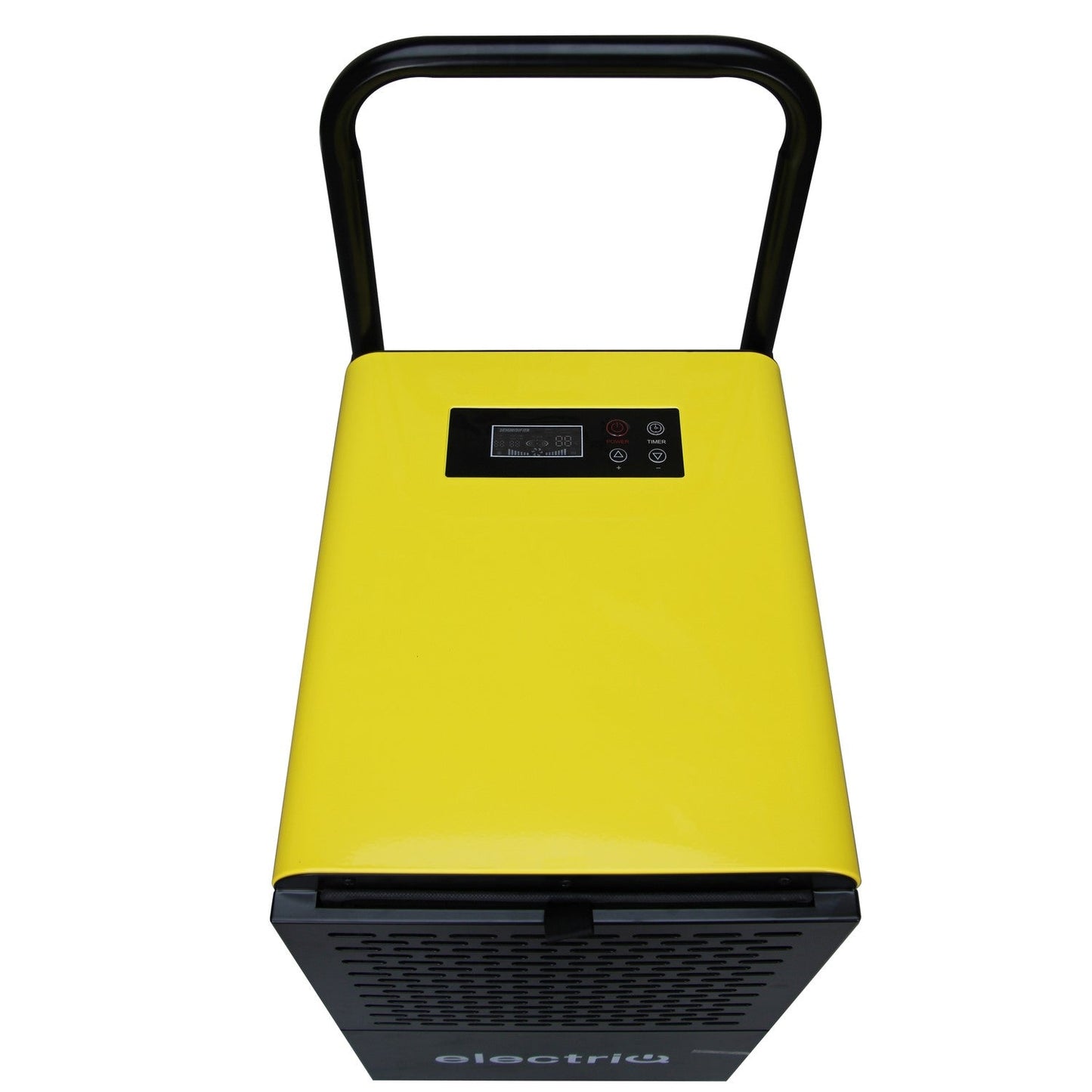 electriQ 50L Industrial Portable Dehumidifier with Metal Body & Large Wheels